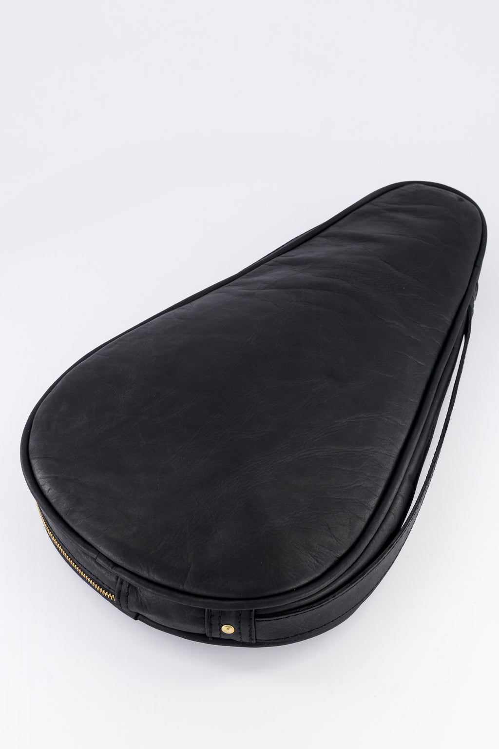 Savari Leather Padel Bag (Black)