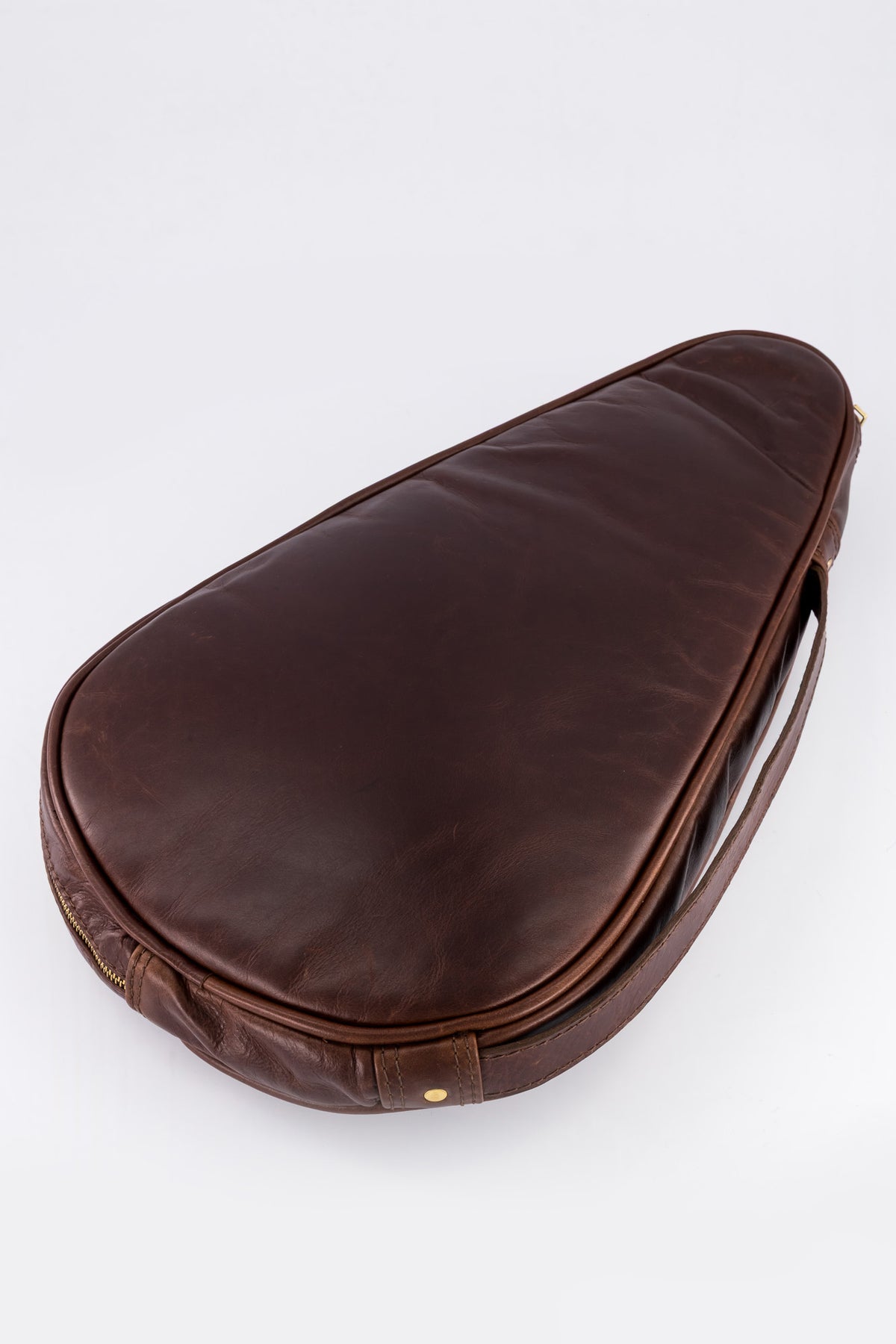 Savari Leather Padel Bag (Brown)